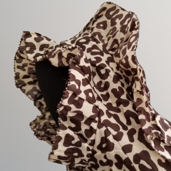 Sea New York Lottie Leopard Print Dress - Picture 9 of 15
